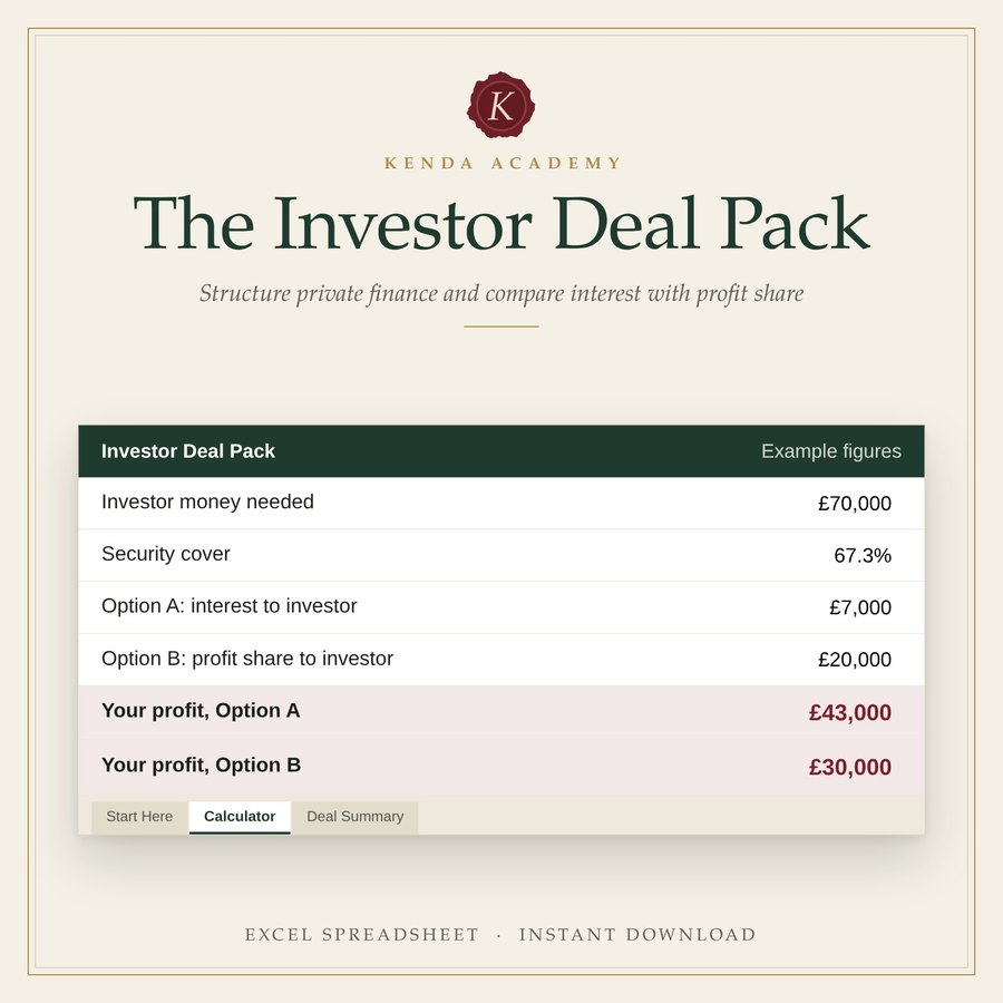 The Investor Deal Pack preview